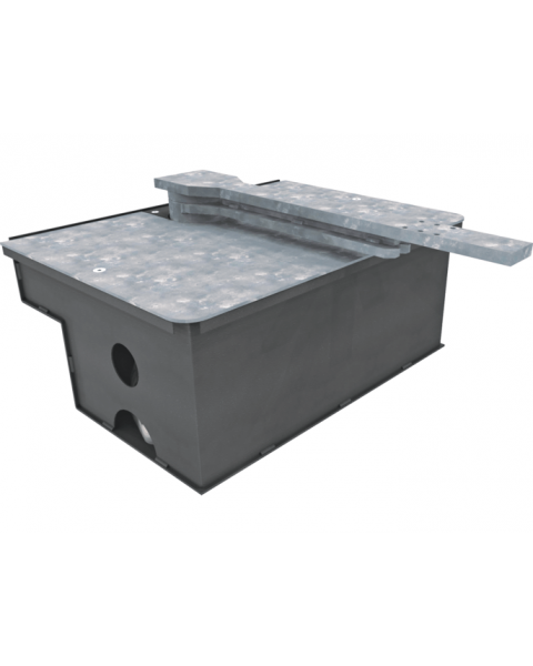 FROG-PC - Foundation box in steel with cataphoresis treatment